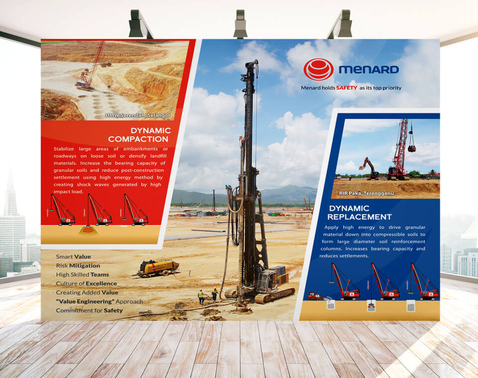 booth design service for menard asia