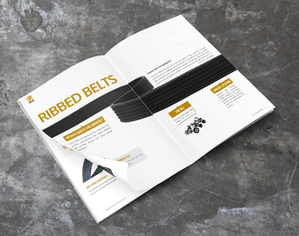 spare part company profile design for gaido malaysia